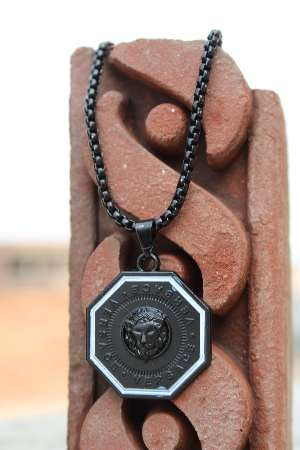 The Lionheart Octagon Pendant