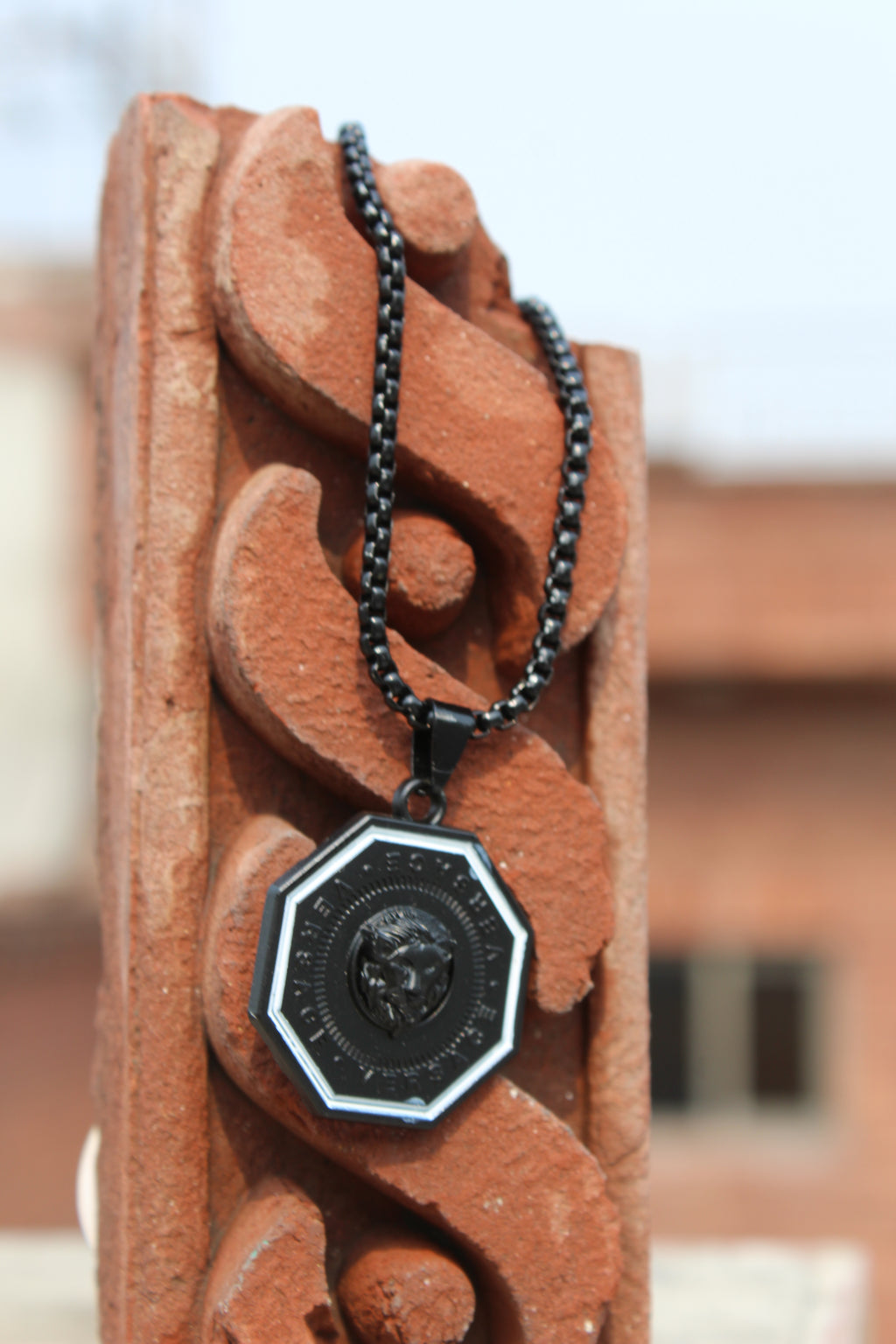 The Lionheart Octagon Pendant