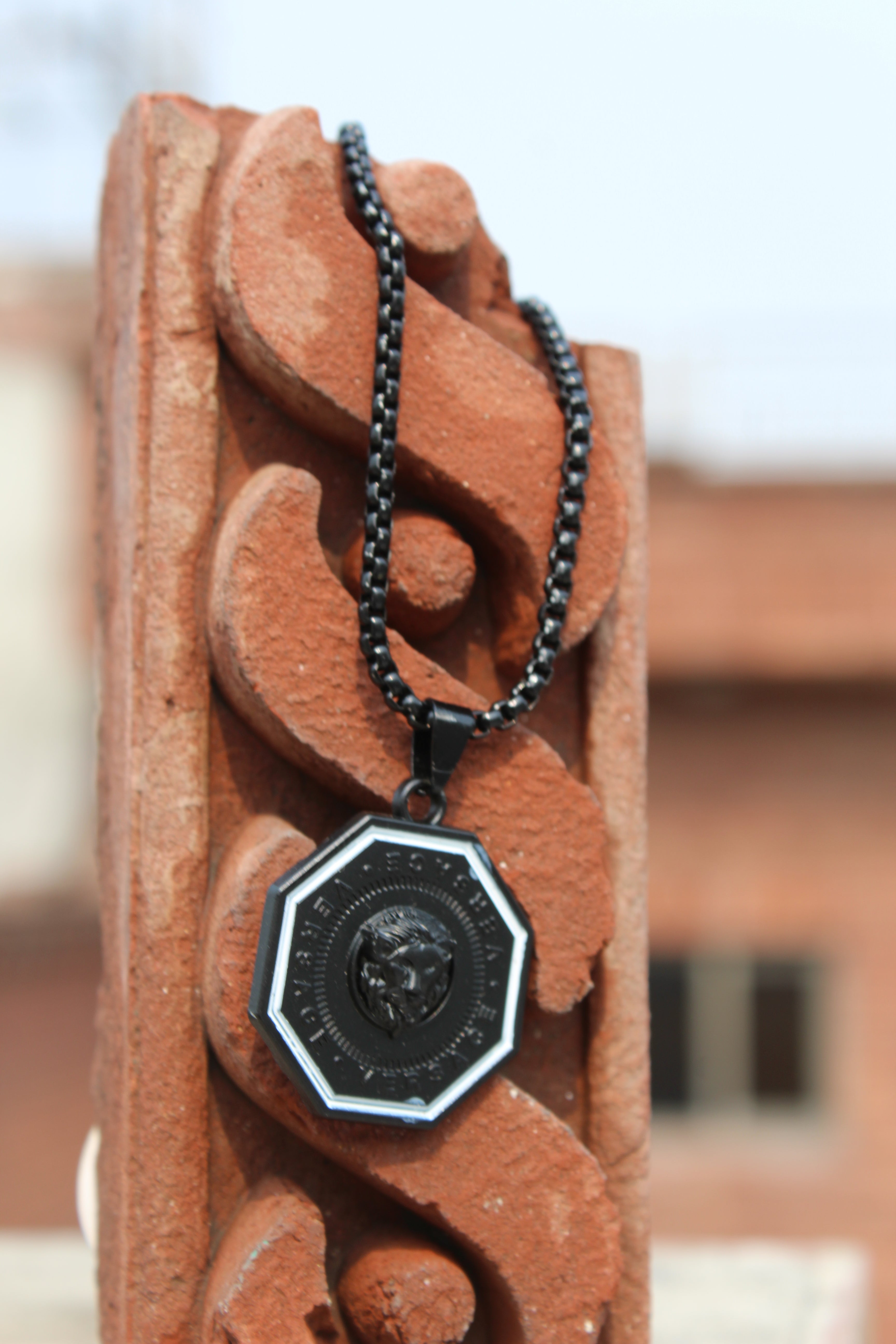 The Lionheart Octagon Pendant